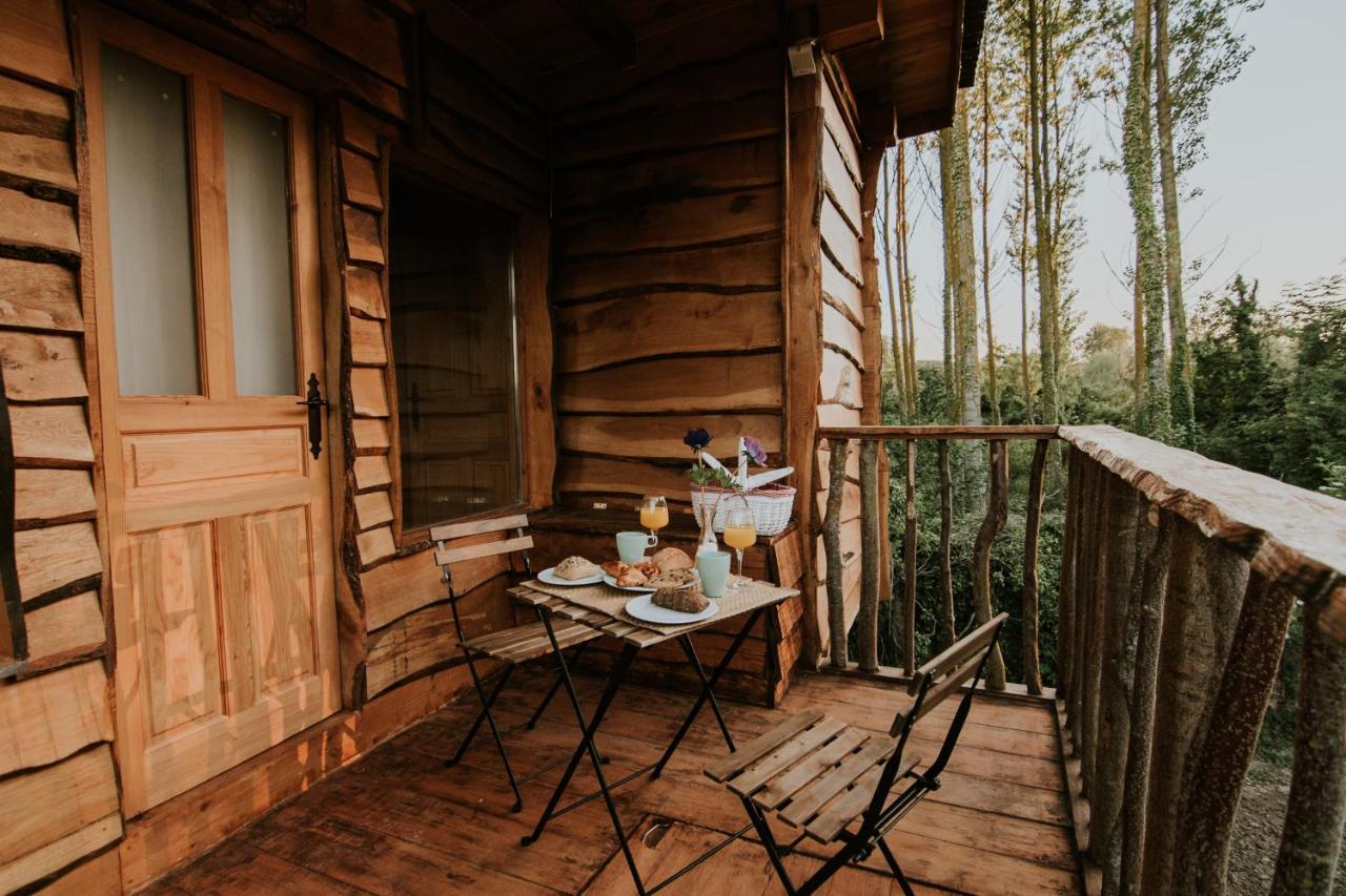 Durmiendo Entre Arboles, Bonita Cabana En La Rioja Villa Anguciana Eksteriør billede